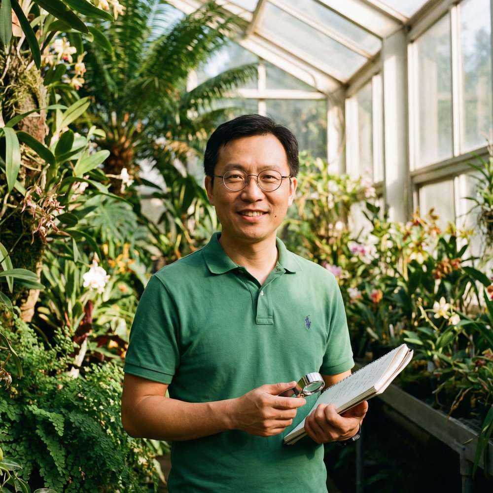 黄色仓库植物专家-陈建国