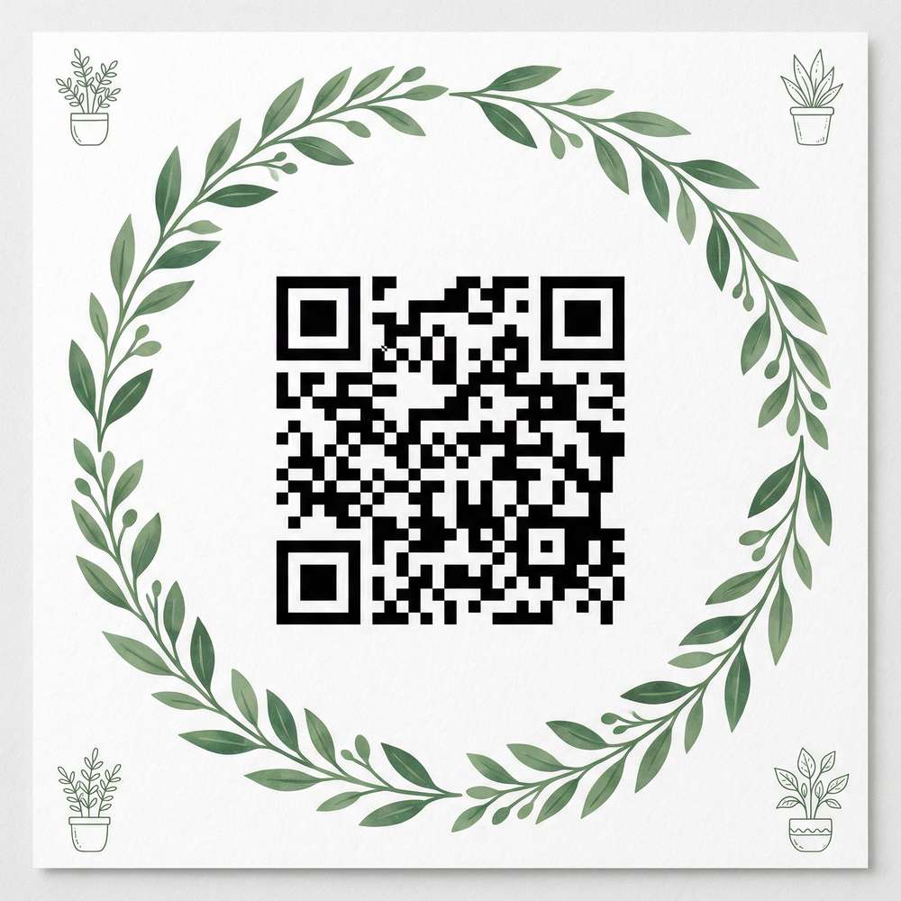 黄色仓库公众号二维码